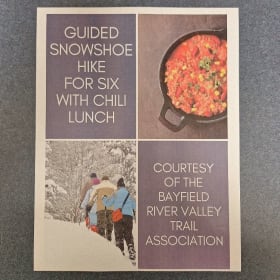 E2 - Guided Snowshoe Hike and Chili Lunch item