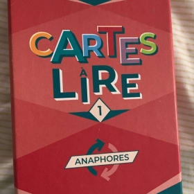 Cartes à lire 1re année - Anaphores item