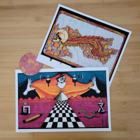 Goods from Kai Robison Art : 2 prints and Sticker item