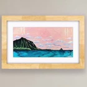 "Mokoliʻi" Acrylic Painting by Artist Steph Sig item