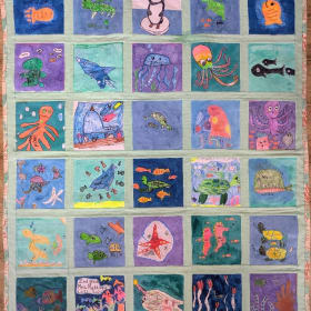 Ms Mattingly's Digital Dreams Quilt item