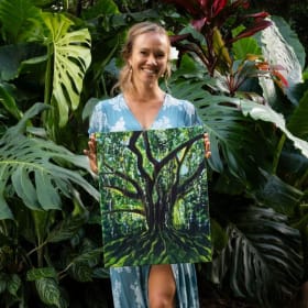 "Tree of Life" Original Acrylic Painting by Deja Bronson item