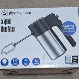 Kitchen Essential: Westinghouse 5-Speed Hand Mixer item