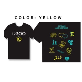 Q300 x10 T-Shirt YELLOW item