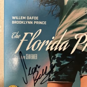 THE FLORIDA PROJECT BLU RAY SIGNED BY SEAN BAKER NEW item