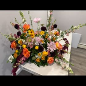 Butterfly Ball On Stage Floral Arrangement item