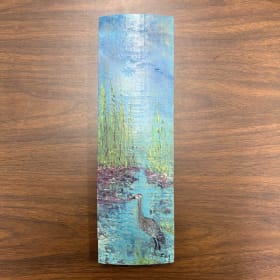 A Serene Crane Painting by Cindy Meredith (Copy) item