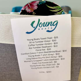 Young Boat swag item