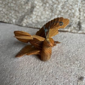Handcarved  butterfly - $45 value item