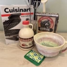 Now we are cooking...with waffles item
