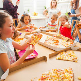 Pizza & Ice Cream Lunch with Ms. I & Ms. Manheim item