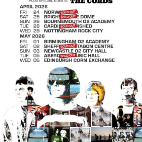 The Charlatans guest list and merch pack! item