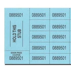 2026 HALF Sheet of Basket Tickets item
