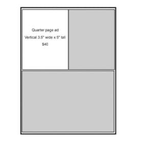 Quarter Page Ad item