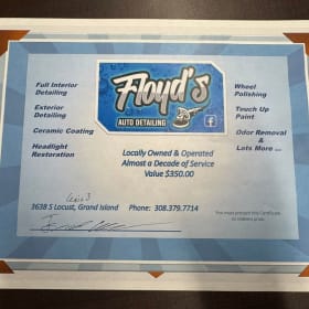 Floyd's Auto Detailing item