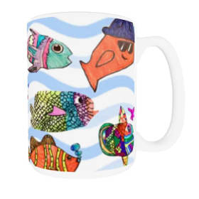 Mr Beck's A Fin-tastic 4th Grade Mug! item