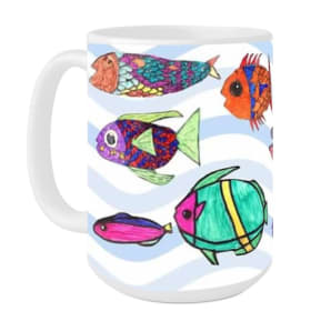 Mr Beck's A Fin-tastic 4th Grade Mug! item