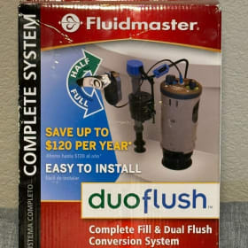 Fluidmaster duoflush Complete Toilet Conversion System item