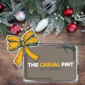 #23-$25 Casual Pint GC and T-Shirt (size L) item