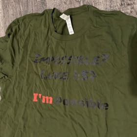 Ite 4: DAJD I'm Possible T-shirt item
