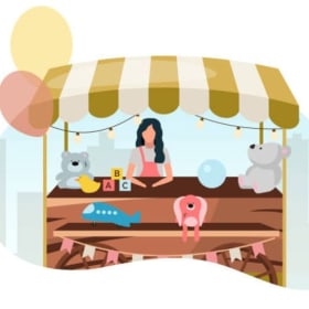 10X10 Craft Booth Space item