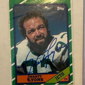 3 Autographed Former NFL Player Sports Cards item