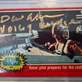 David Ankrum (Star Wars) 1977 Signed Topps Card item