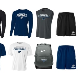 Football Gear Package with Nike Backpack item