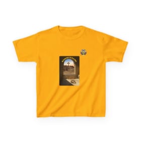 Kids Ethiopian Cross Tomb Scene Amharic T-Shirt item