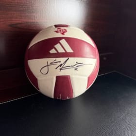 Aggie Volleyball Signed by Coach Jamie Morrison item