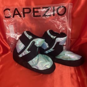 Capezio Glam Warm Up Booties Size Small Value $70 item