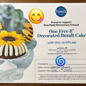 8" Bunt Cake @ Nothing Bundt Cakes item