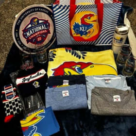 Rock Chalk KU Gift Basket item