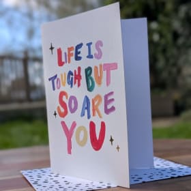 Life Is Tough Card | Eleanor Bowmer item