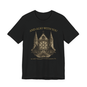 Adult "And Also with You" T-shirt - Bella+Canvas 3001 item