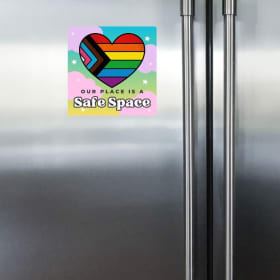 Photo of Safe Space Fridge Magnet
