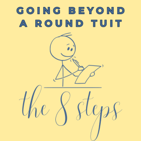 Going Beyond A Round Tuit: The 8 Steps (PDF download) item