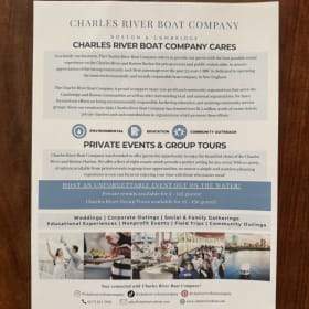 Charles River Sightseeing Tour item
