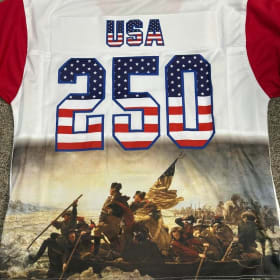 250th Anniversary of United States of America Photo Jersey item