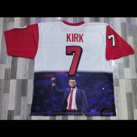 Charlie Kirk #7 (Lord's Number) photo jersey item