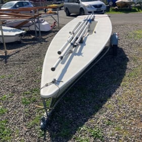 Photo of 1992 Laser Sailboat & Nautical America Trailer