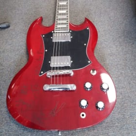 Guitar signed by Blossoms! item