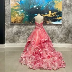 Hand-painted Aurora Dress item