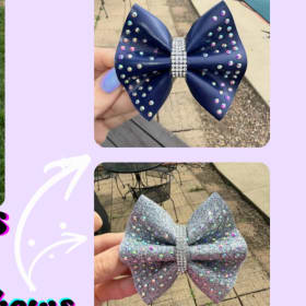 Set of 2 Pigtail Bows item