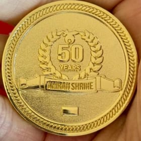 50th. Anniversary Challenge Coin item