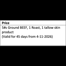 Beef Bundle from Running N Cattle item