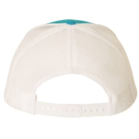 Cyan & White Snapback Hat item