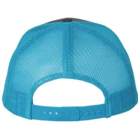 Charcoal & Neo Blue Trucker Hat item