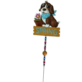 Puppy-themed Garden Stake item