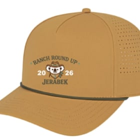 Photo of Gold Perforated Baseball Cap